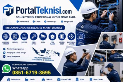 Jasa Instalasi Jaringan Seluruh Indonesia